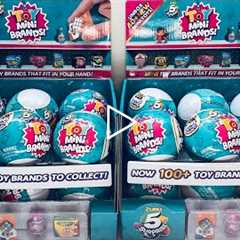 TOY MINI BRANDS WAVE 2 UNBOXING (2 Full Cases) 2021 - Zuru 5 Surprise Mini Brands Mini Toys