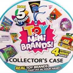 Zuru 5 Surprise Toy Mini Brands Collector's Case Unboxing Review