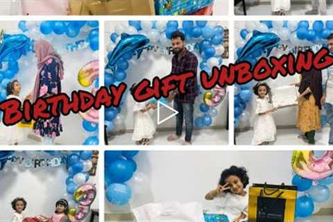 UNBOXING VLOG || UNBOXING MY BIRTHDAY GIFTS || AIRAH'S WONDER WORLD