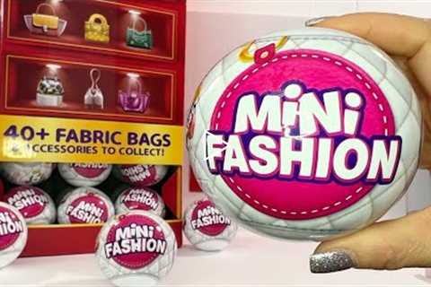 MINI FASHION BRANDS SERIES 1 | GIVEAWAY | UNBOXING MINI TOYS 5 SURPRISE BALLS | FULL BOX