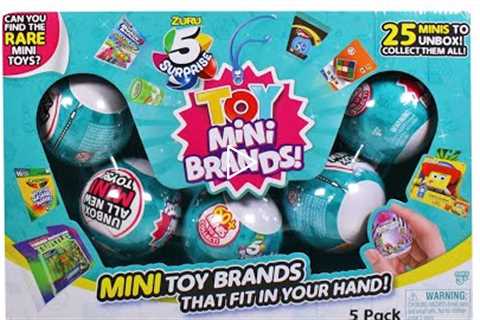 Zuru 5 Surprise Toy Mini Brands 5 Pack Unboxing Review