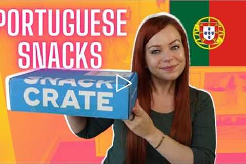 SNACK CRATE PORTUGUESE SNACKS | APRIL 2022 UNBOXING | SNACK SUBSCRIPTION BOX