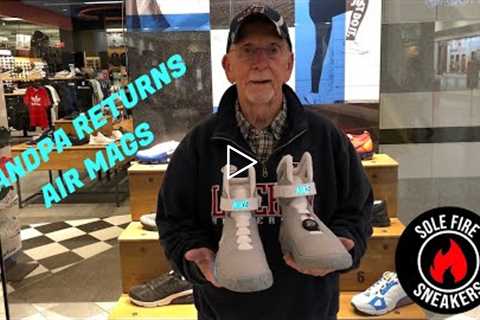 GRANDPA RETURNS NIKE AIR MAGS