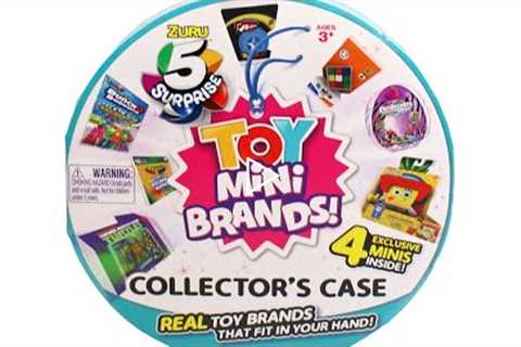 Zuru 5 Surprise Toy Mini Brands Collector's Case Unboxing Review