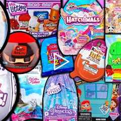 UNBOXING SO MANY BLIND BAGS 4! Mini Brands Series 4! Real Littles! Kinder Joy! Toilet Ninjas!