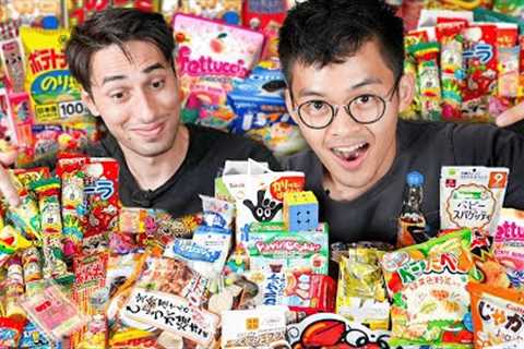 Trying EVERY Weird Snack From Japan