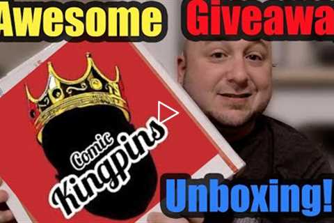 Giveaway Unboxing from the Comic Kingpins!!!