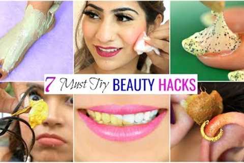 7 LIFE Saving BEAUTY HACKS You Must Try | #Makeup #Skincare #Haircare #Anaysa