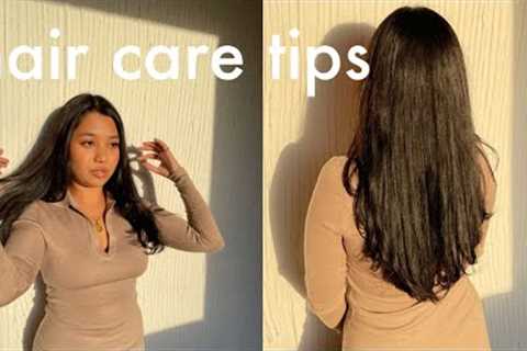 ultimate hair care guide for long & healthy hair✨🛁