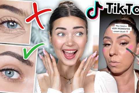 10 VIRAL TIKTOK MAKEUP HACKS THAT ACTUALLY WORK!