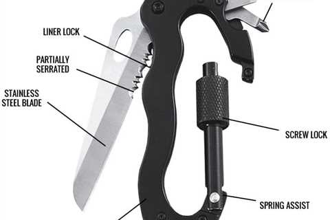 Free Evatac Carabiner Super Knife - Insight Hiking