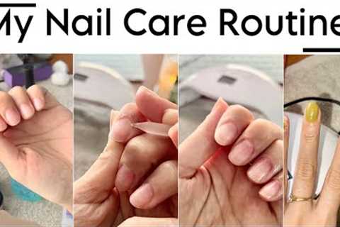 How I care for my nails with so much cleaning| Nail Care Routine 2023