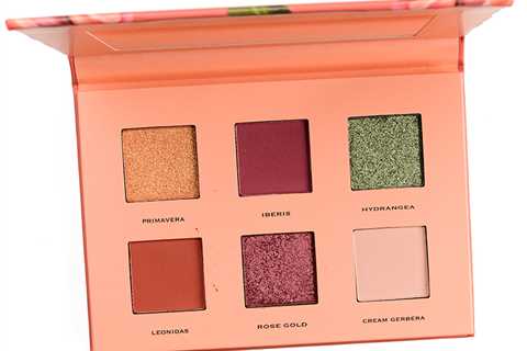 Coloured Raine Botanical Eyeshadow Palette Review & Swatches