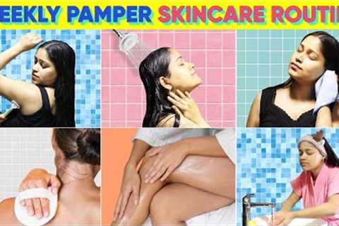 14 Feminine Hygiene Hacks 🧖‍♀️My Pamper Skincare Shower Routine For Glowing Skin Shower, shaving..