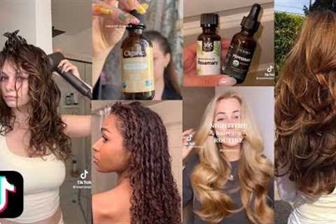 Hair care and growth tips || TikTok Compilation ✨