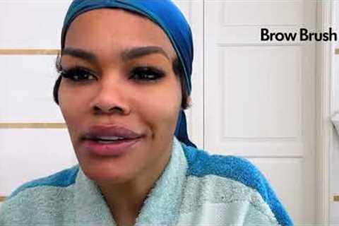 Beuty skin care with Teyana Taylor''s