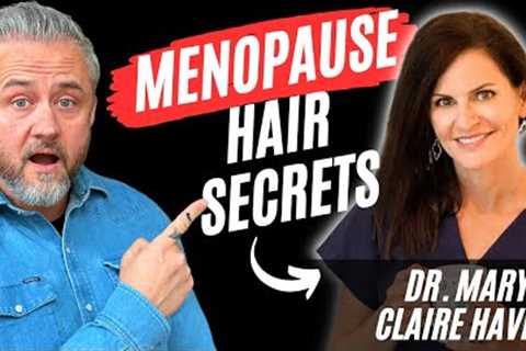 Menopause Is Destroying Your Hair / DO THIS TO FIX IT #menopause #menopausehelp #menopausetips