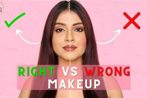 Right ✅ vs Wrong ❌ Makeup | How To Do Makeup Correctly ft. @thenidhichaudhary | Nykaa