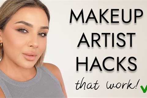 MAKEUP ARTIST HACKS THAT ACTUALLY WORK | NINA UBHI