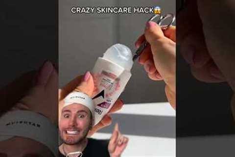 CRAZY SKINCARE HACK!😱 (follow for more!💗) #skincare #skincareroutine #beauty #skincaretips #skin