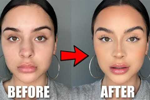 FAKE A NOSE JOB W/ MAKEUP *nose contour routine*