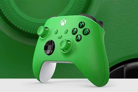 Microsoft debuts a new 'velocity green' Xbox controller