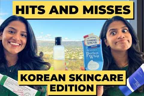 🤷🏽‍♀️ Hits and Misses: KOREAN SKINCARE PRODUCTS ❤️ The Good and the Bad!