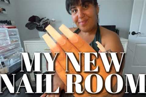 MY NEW NAIL ROOM // QUITTING YOUTUBE? // LETS DO SOME NAILS AND CHAT