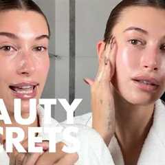Hailey Bieber''s skincare routine for a super glowy complexion | Vogue France