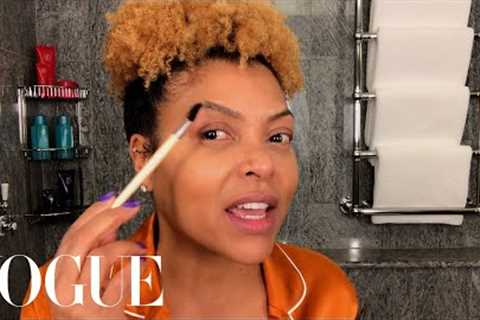 Taraji P. Henson’s Guide to Defined Curls & Post-Flight Skin Care | Beauty Secrets | Vogue