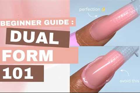 💅DUAL FORM 101:  Beginner Guide Poly Nail Gel Nails (CC)