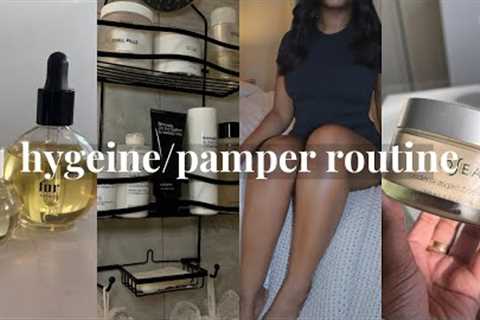 my current pamper/hygiene routine | body care routine for soft & glowing skin, oral hygiene,..