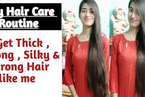 My Honest Hair Care Routine  | Healthy Silky Straight & Long Hair Care Tips