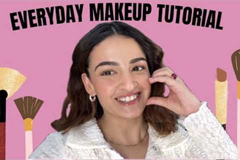 Step by Step Everyday Makeup Tutorial | Day Makeup look | Makeup for college | Minimal makeup look |