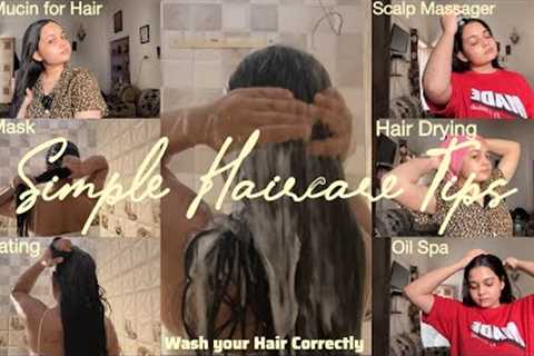 HAIRCARE TIPS  FOR SUMMER 2024 | How To Wash Hair Correctly | Long, Healthy & Soft..