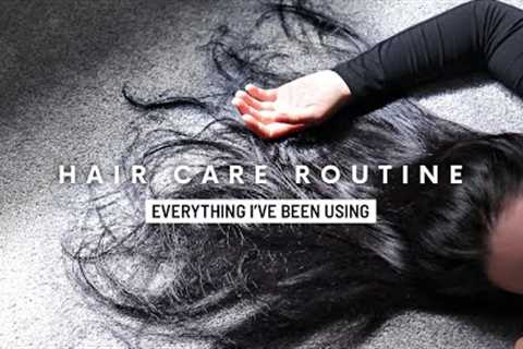 My minimalist hair care routine | everything I use