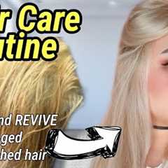 Reviving My Damaged Bleached Hair| HAIR CARE ROUTINE PHILIPPINES | Polin Polin