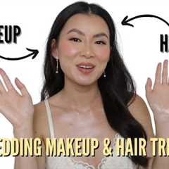DIY Wedding Makeup and Hair Trial