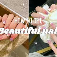 How to get beautiful nails ✨🌸 | Nail care tips 💗| Complete guide 💌 #girlies