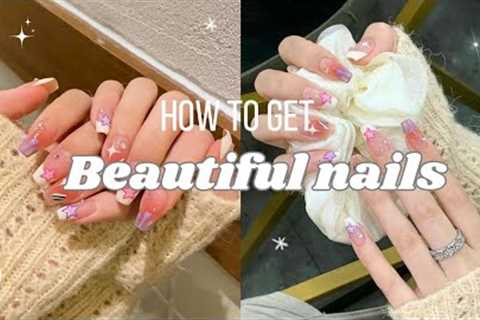 How to get beautiful nails ✨🌸 | Nail care tips 💗| Complete guide 💌 #girlies