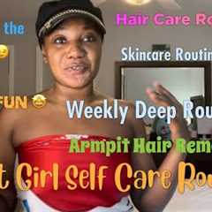 Deep Self Care Skincare Routine & More 🧴🪷 || That Girl Body Care Routine 🔥🥰