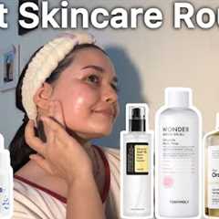 My Night Skincare Routine For Korean Glass Skin | The Ordinary,Cosrx,Tony Moly, Bioderma, Quench