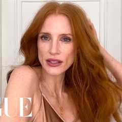 Jessica Chastain on Dry Skin Care, Face Slapping & Kardashian Influences | Beauty Secrets |..