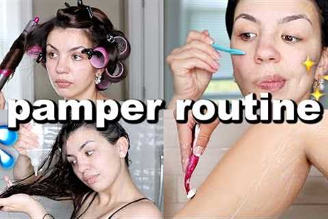 MY PAMPER ROUTINE 2022 | Shower Routine, Skin Care, Hair Care, & Hygiene