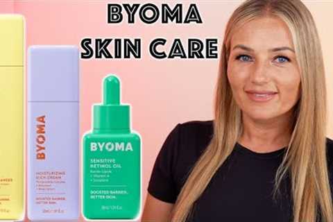 BYOMA Skin Care Routine / Drugstore Skincare Worth Your Money?