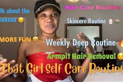 Deep Self Care Skincare Routine & More 🧴🪷 || That Girl Body Care Routine 🔥🥰