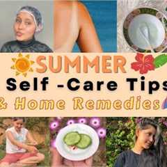 Summer☀️Tips For Girls to Take Care of Full Body At Home🏠 Quick Remedies ✨Kirantutorialz