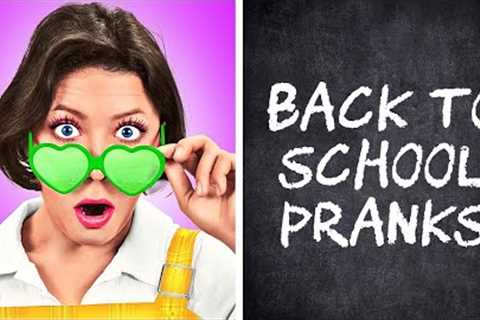 Try Not to Laugh 😂 Funny Back to School Pranks & Fails on Teachers