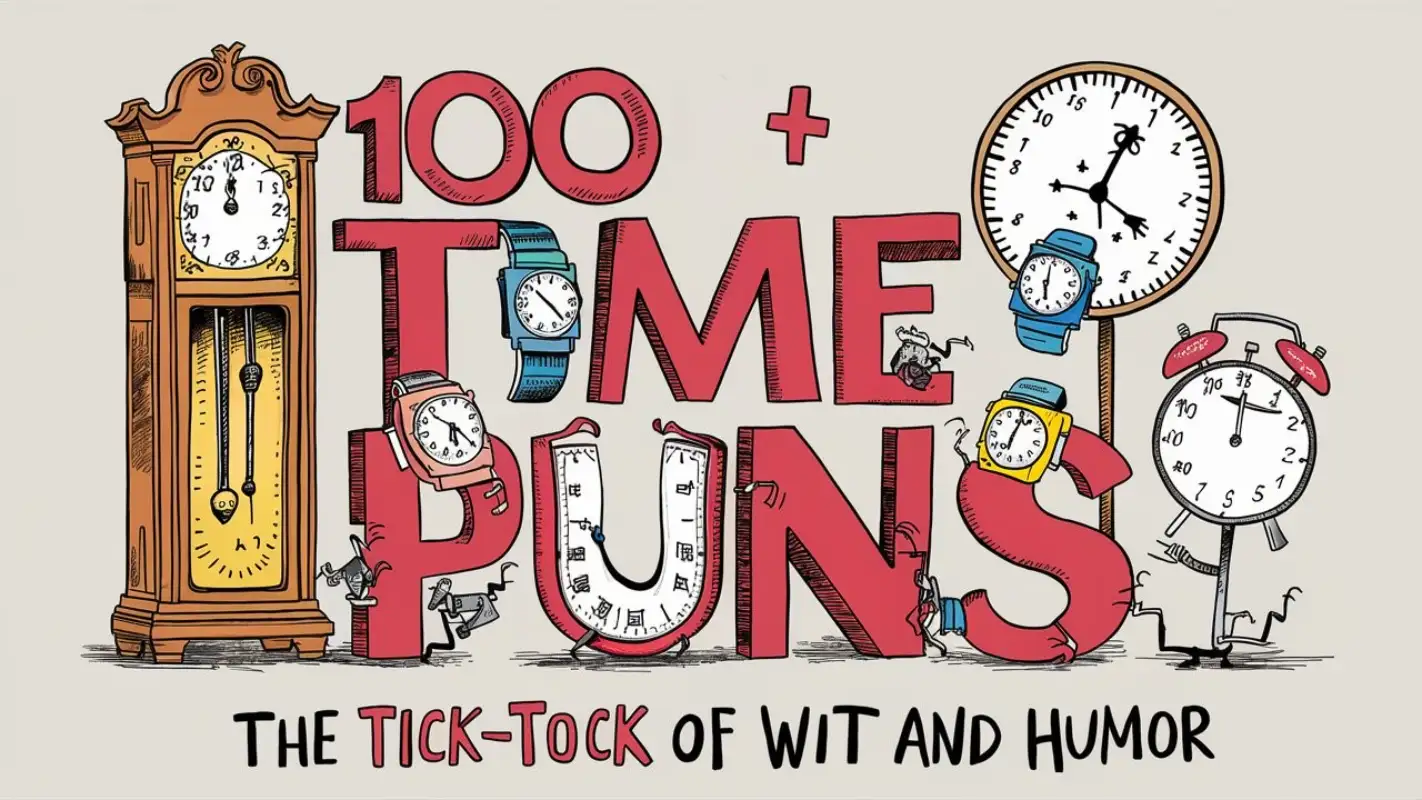 Funny Time Puns: The Best Tick-Tock Humor for Every Occasion - Crack Up Puns